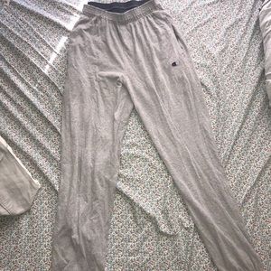Champion Grey Sweatpants Small